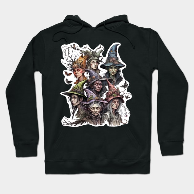 A Coven of Witches Hoodie by YeCurisoityShoppe